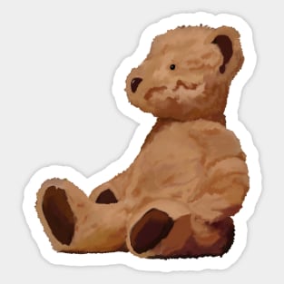 Just a Big Teddy Bear Sticker